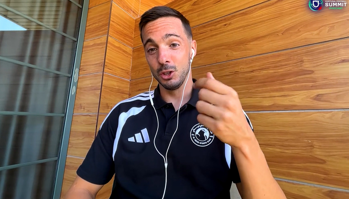 Pablo Sarabia during the podcast
