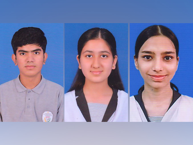 From left: Arzanish Ahmad, Maryam Ali, and Farria Javaid