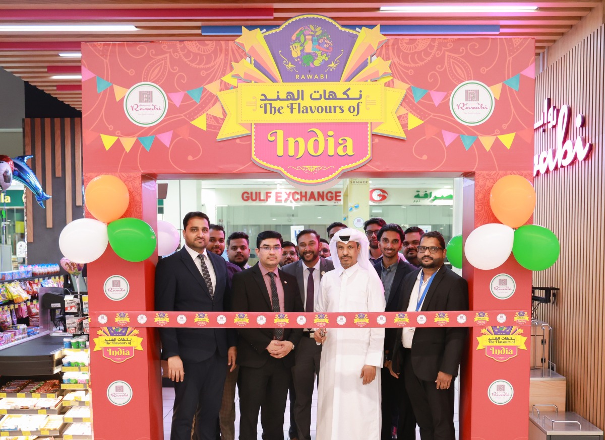 Rawabi Group of Companies officials and guests at the launch event. 