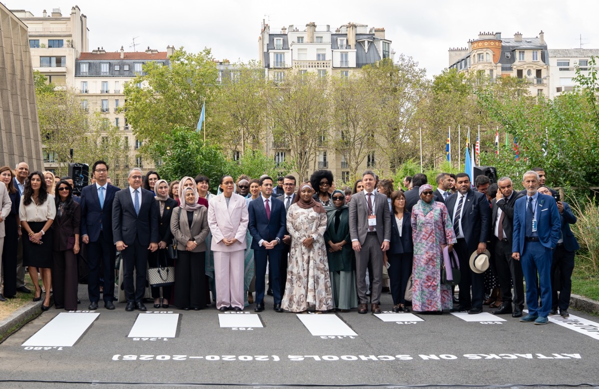 Participants during Paris Crosswalk.
