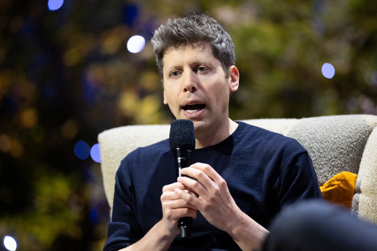 OpenAI CEO Sam Altman sits for a conversation with Salesforce CEO Marc Benioff at Salesforce's Dreamforce conference at the Moscone Center on September 15, 2026 in San Francisco, California. Photo by BENJAMIN FANJOY / GETTY IMAGES NORTH AMERICA / GETTY IMAGES VIA AFP