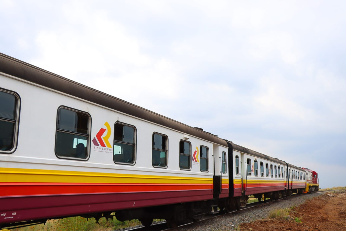 File photo for representational purposes from Kenya Railway's official social media handles.