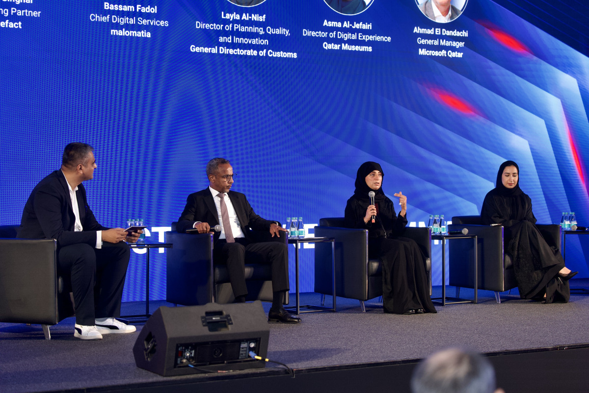 Panellists during the discussion.
