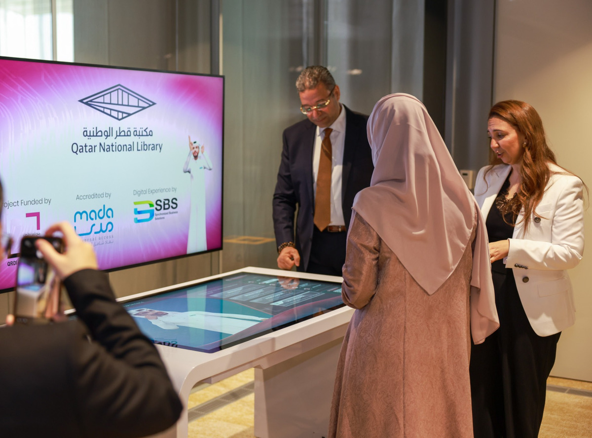 The Accessible Digital Kiosk at QNL. 