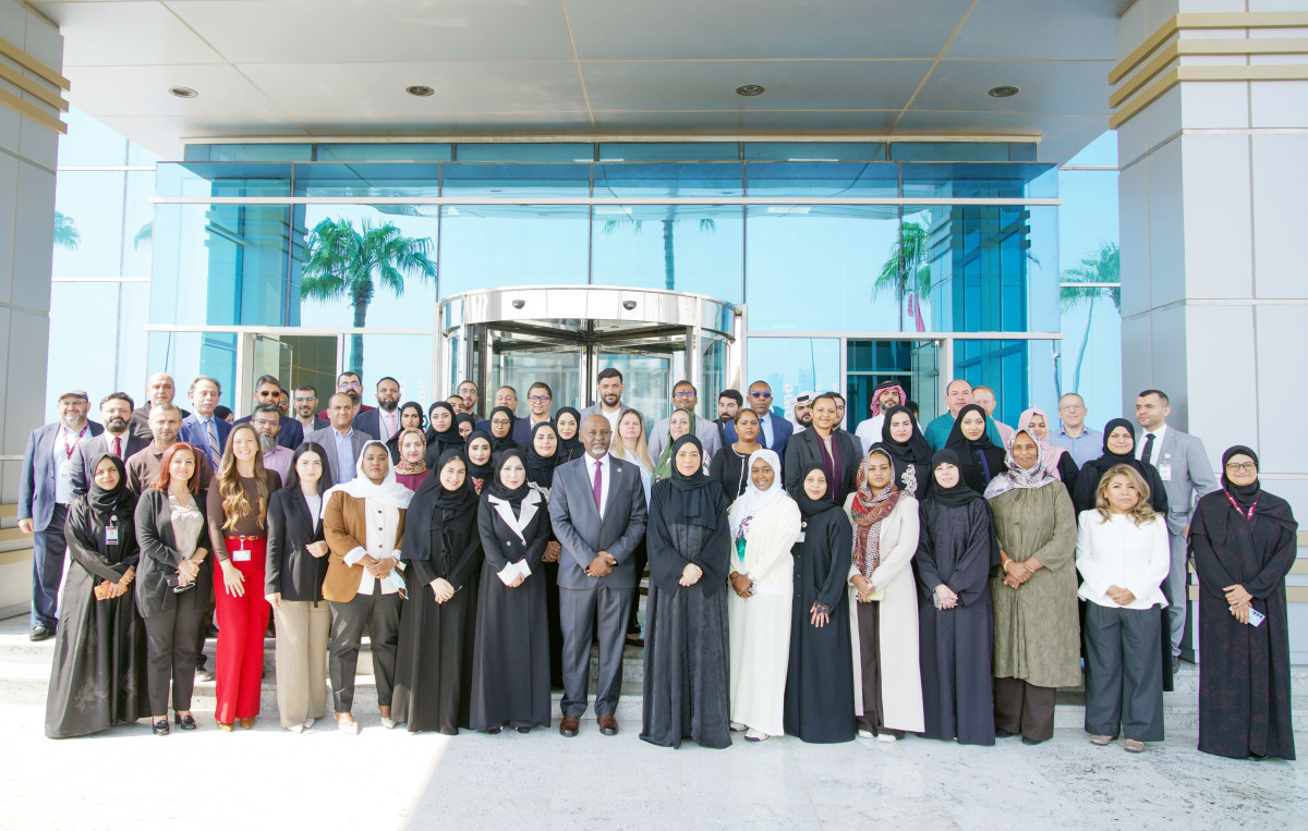 Participants during the course.