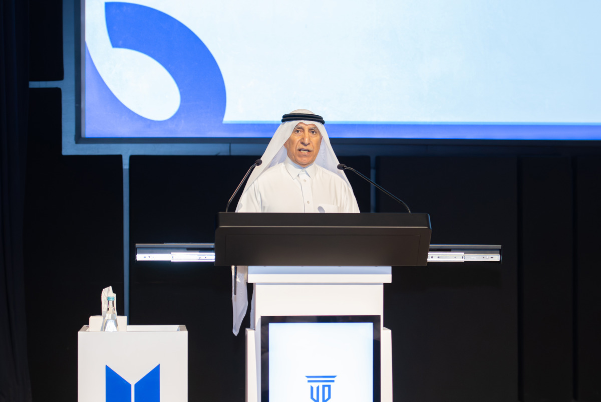 UDST President Dr. Salem bin Nasser Al-Naemi addressing the event.